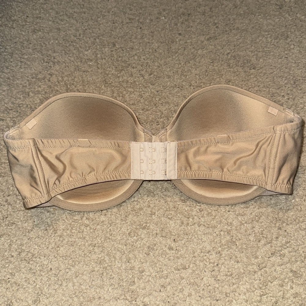 Self Expressions By Maidenform Strapless Bra Size 38D Color Nude - Picture 6 of 11